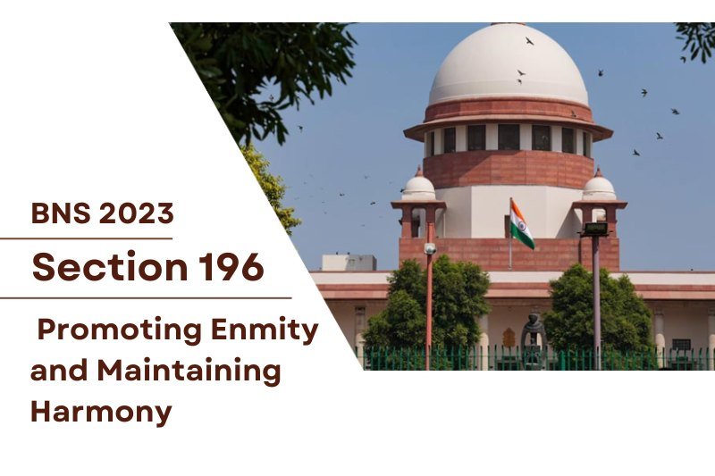 BNS-Section-196-law-promoting-enmity-law-India