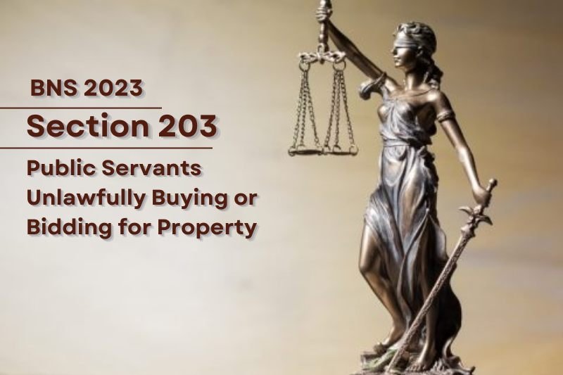BNS-Section-203-Public-servant-property-law-India