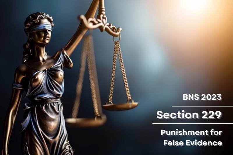 BNS-Section-229-false-evidence-punishment-India