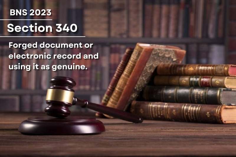 Forged-document-under-BNS-Section-340