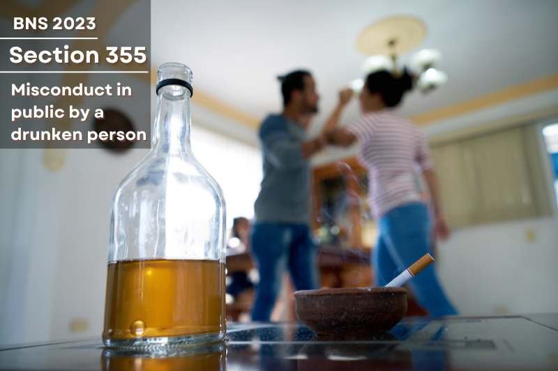 Illustration-of-drunken-misconduct-in-a-public-place-under-BNS-Section-355